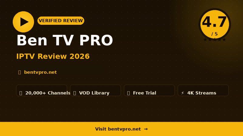 Ben TV PRO Review 2026 – Is It Worth It?