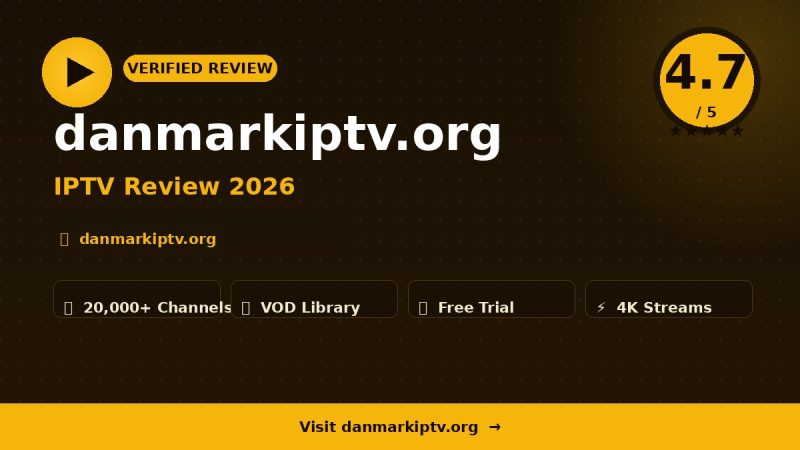 danmarkiptv.org Review 2026 – Is It Worth It?