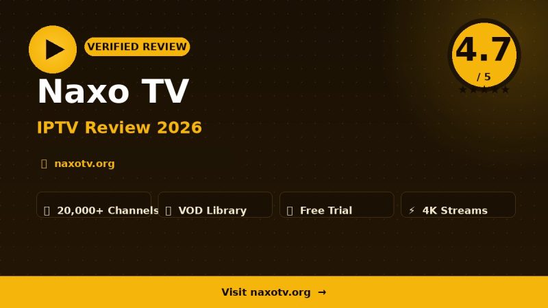 Naxo TV Review 2026 – Is It Worth It?