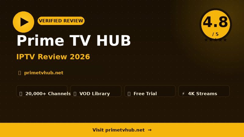 Prime TV HUB Review 2026 – Is It Worth It?