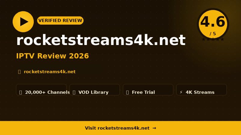 rocketstreams4k.net Review 2026 – Is It Worth It?