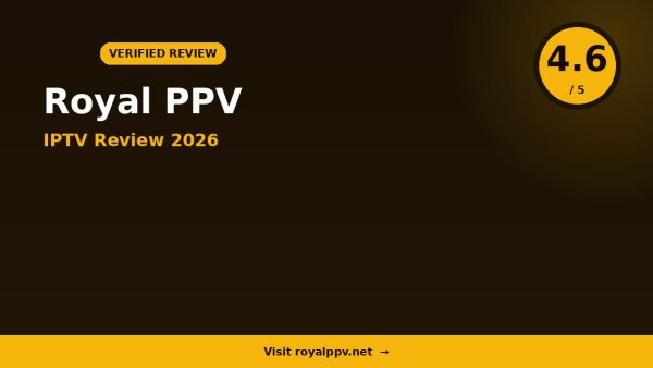 Royal Ppv IPTV Review 2026 — 20,000+ Channels, 4K Ultra HD & Free Trial