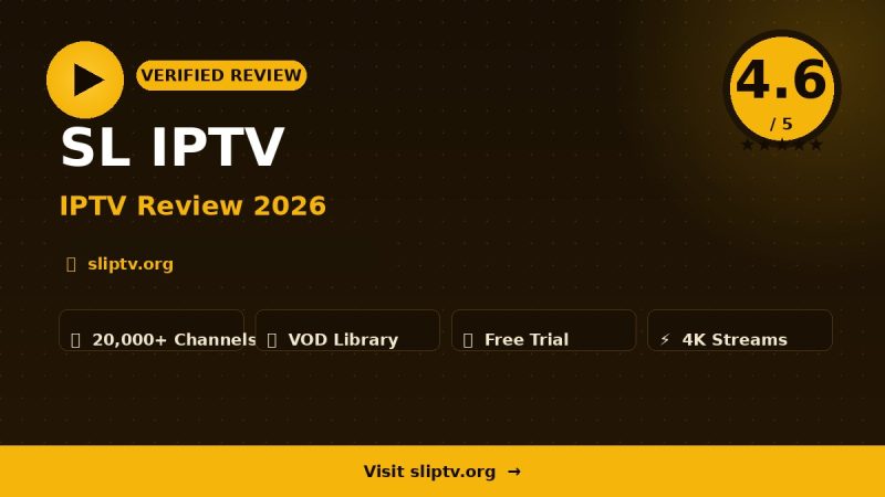 SL IPTV Review 2026 – Is It Worth It?