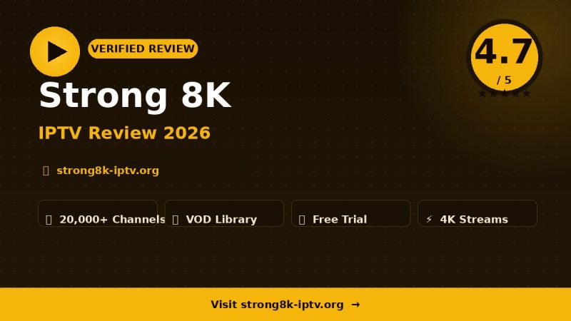 Strong 8K Review 2026 – Is It Worth It?