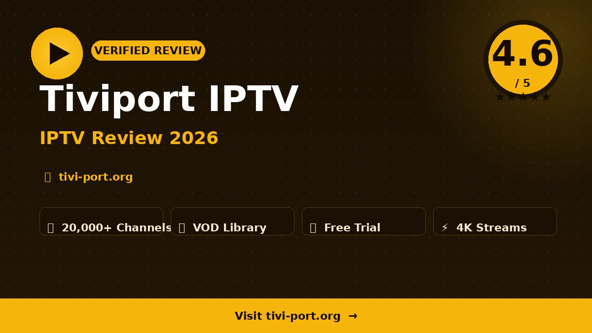 Tiviport IPTV Review 2026 – Is It Worth It?