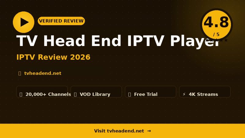 TV Head End IPTV Player Review 2026 – Is It Worth It?