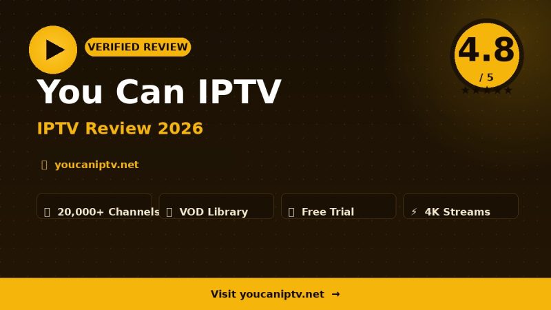 You Can IPTV Review 2026 – Is It Worth It?