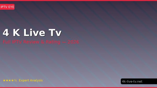 4 K Live Tv Review 2026 — Channels, Pricing & Honest Rating