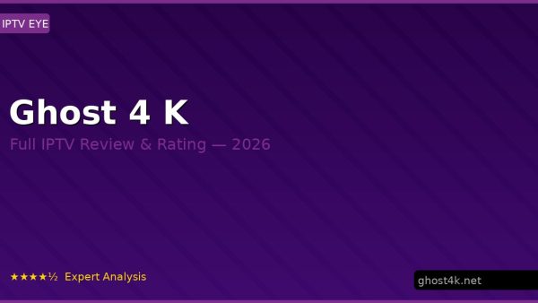 Ghost 4 K Review 2026 — Channels, Pricing & Honest Rating