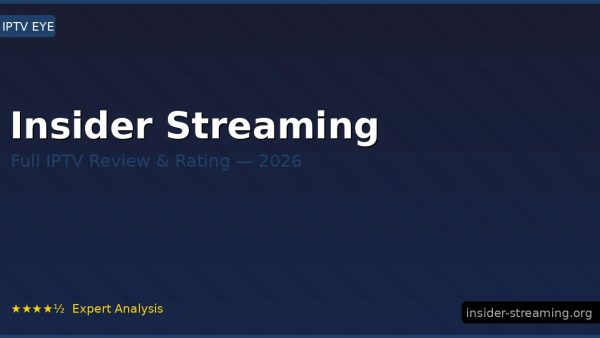 Insider Streaming Review 2026 — Channels, Pricing & Honest Rating