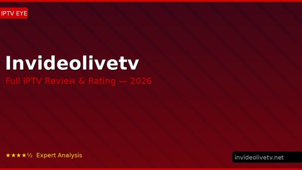 Invideolivetv Review 2026 — Channels, Pricing & Honest Rating