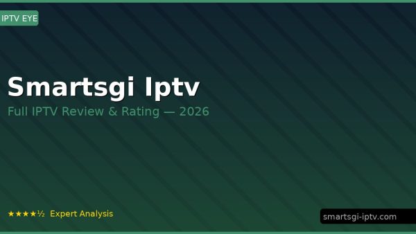 Smartsgi Iptv Review 2026 — Channels, Pricing & Honest Rating
