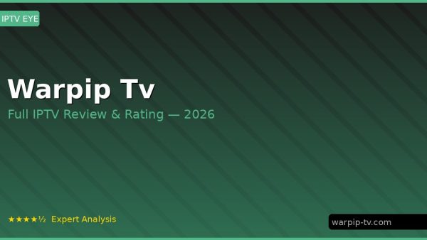 Warpip Tv Review 2026 — Channels, Pricing & Honest Rating